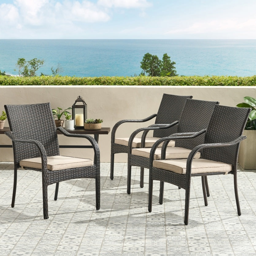 STACKING CHAIRS 4 Pcs