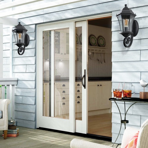 Outdoor Waterproof Glass Retro Wall Light Support Many Types Of Bulbs -2 Packs With Light Sensing Unavailable Platform- Temu