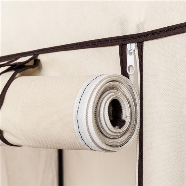 Non Woven Wardrobe With 5 Layers And 9 Compartments