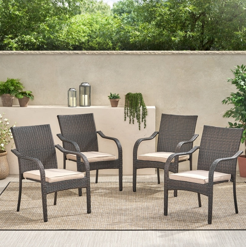 STACKING CHAIRS 4 Pcs