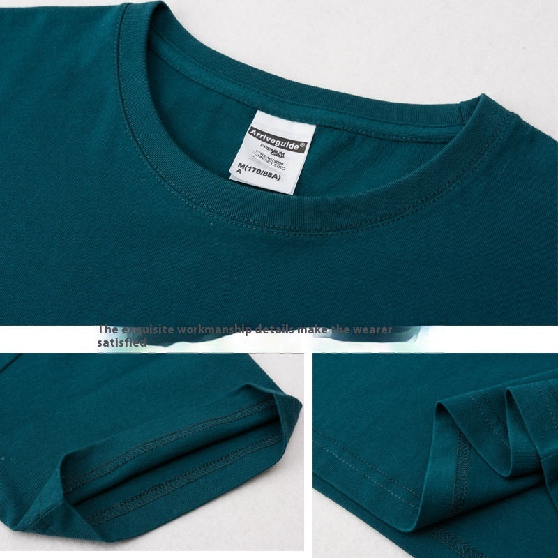 Summer Men's Casual Loose Round-neck Shirt Pass